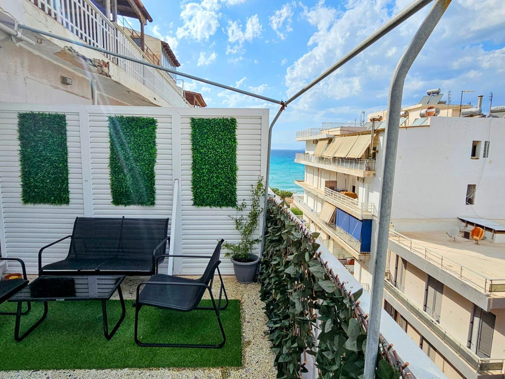 Seaty Apartment Corinto Esterno foto